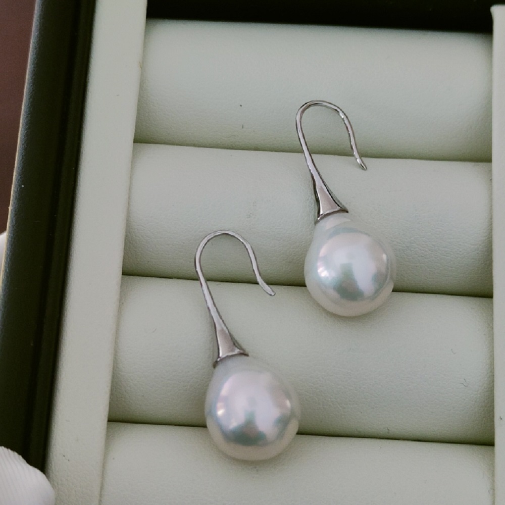 Akoya Pearl Stud Earrings Sterling Silver - Simple and Elegant Pearl Earrings AAA