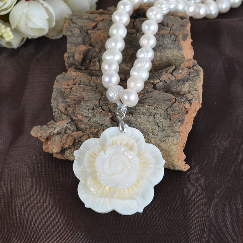 8-9mm Cultured Freshwater Natu - огляд і ціна Freshwater Cultured Pearl Necklace 8-9Mm