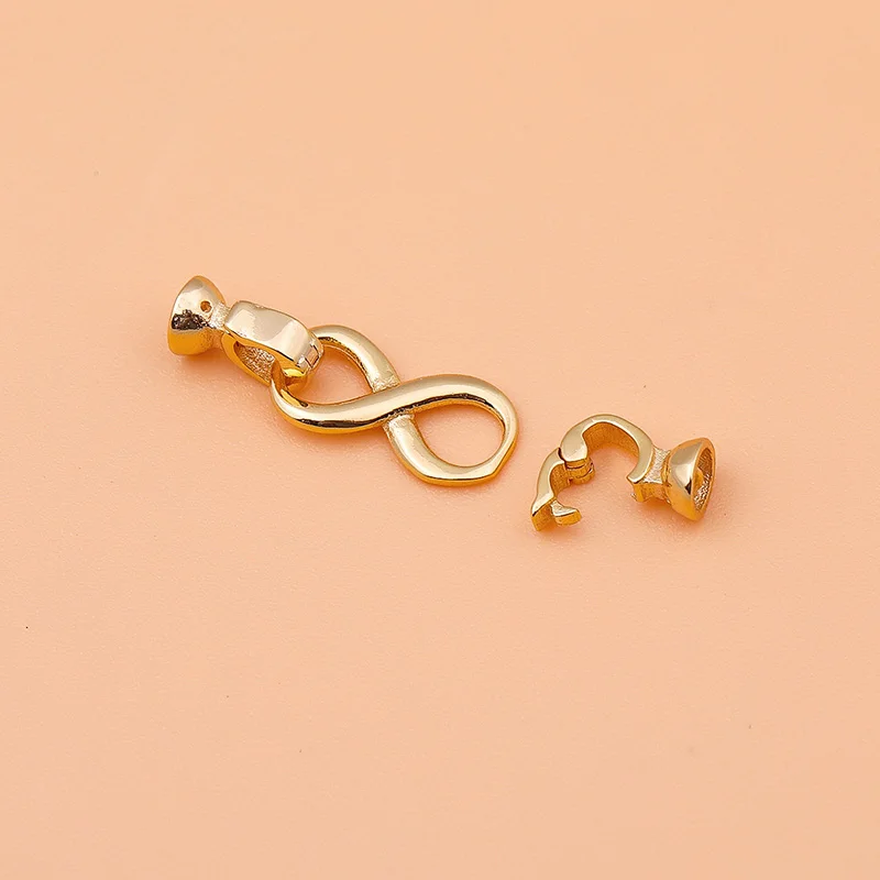 925 sterling silver DIY beaded - огляд і ціна Silver Bead Clasps For Pearl Necklace