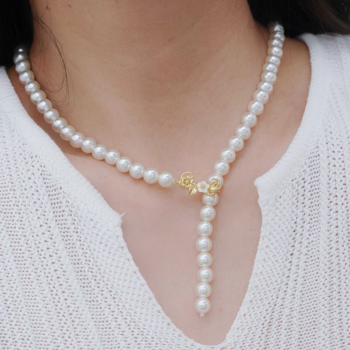 Magnetic S925 Sterling Silver  - огляд і ціна Silver Bead Clasps For Pearl Necklace