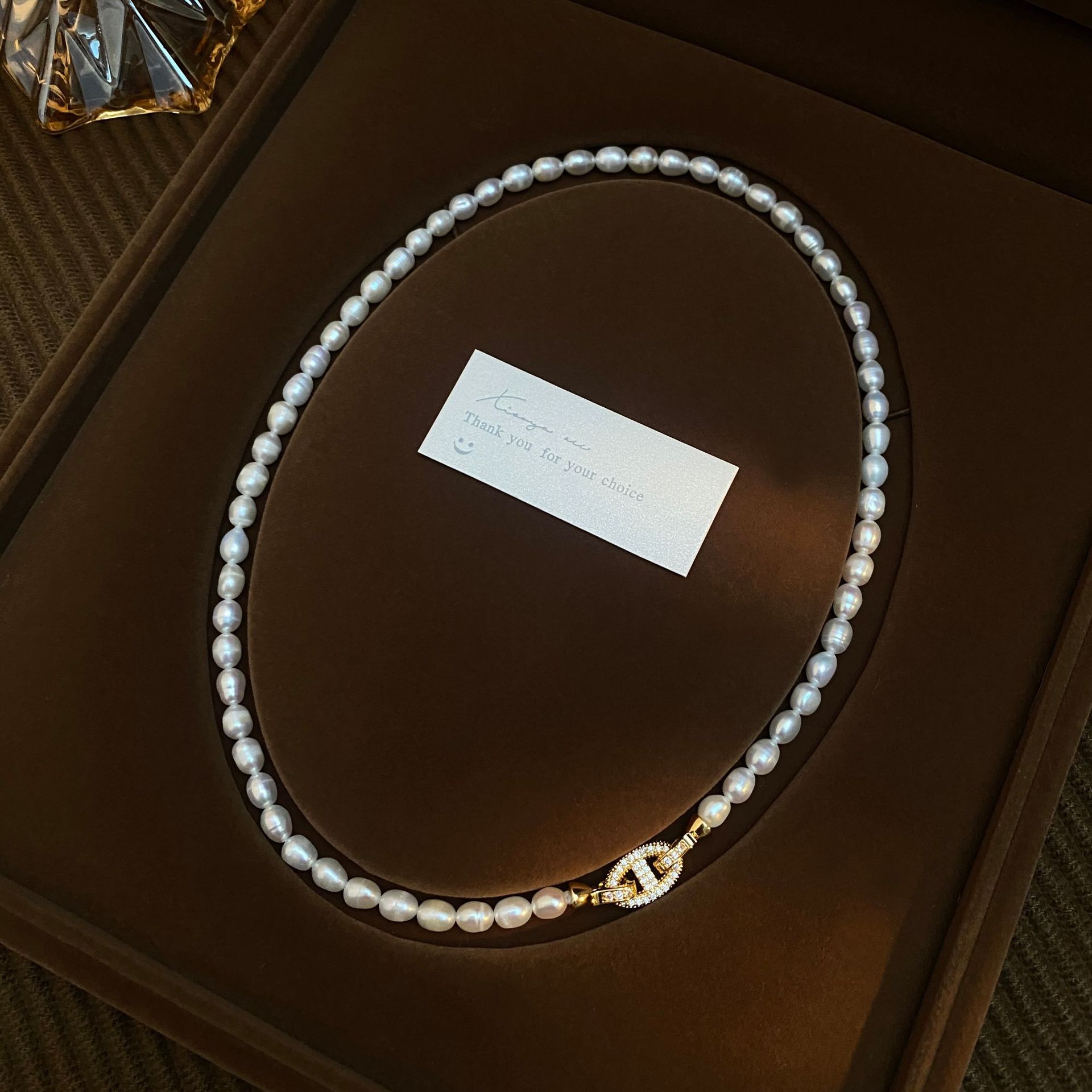 High Quality Trendy Shiny Crys - огляд і ціна Baroque Pearl Pendant Necklace Gold