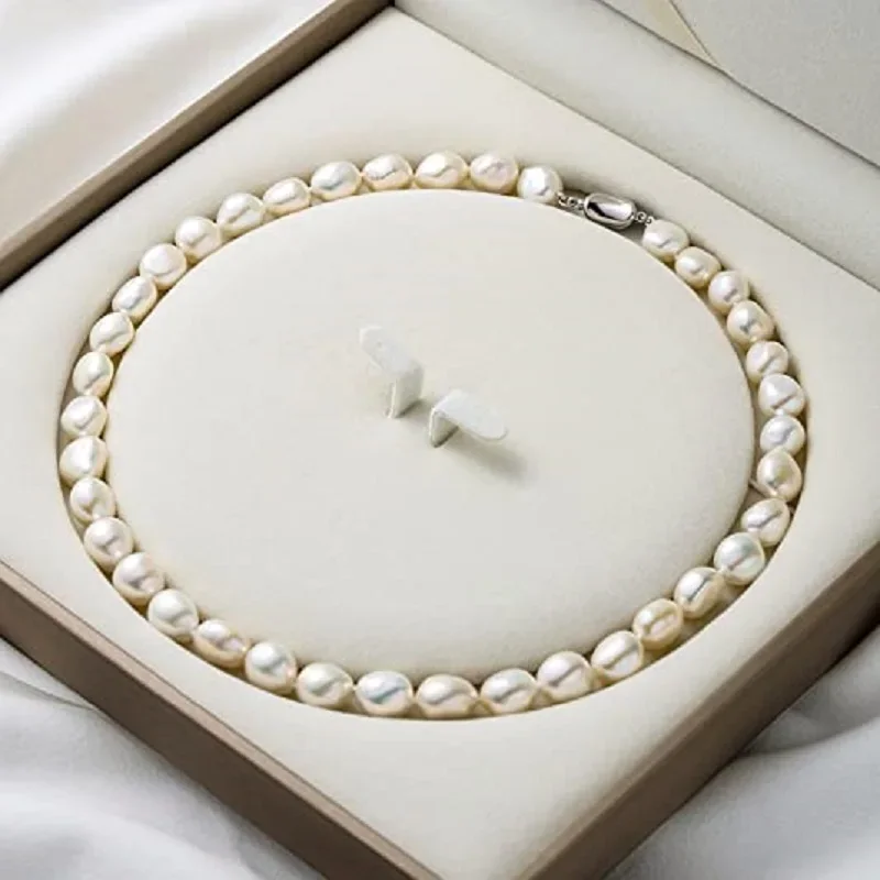 Baroque Pearl Necklace for Wom - огляд і ціна Freshwater Cultured Pearl Necklace 8-9Mm