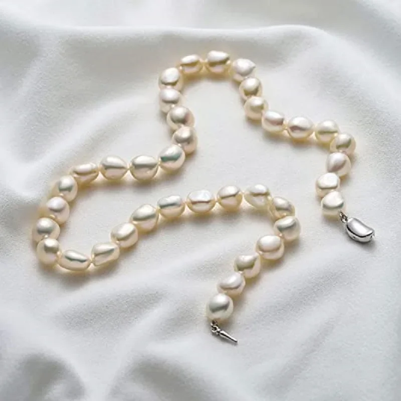 Baroque Pearl Necklace for Wom - огляд і ціна Freshwater Cultured Pearl Necklace 8-9Mm