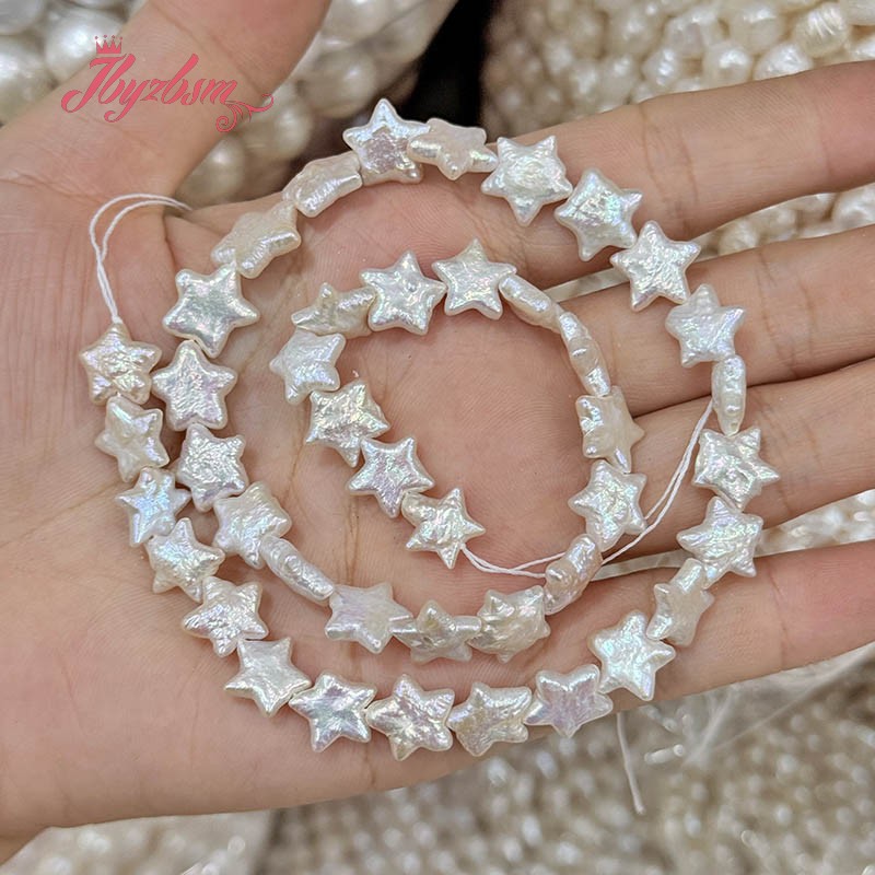 10-12mm Natural Freshwater Pea - огляд і ціна Natural Freshwater Pearl Strand Loose Beads