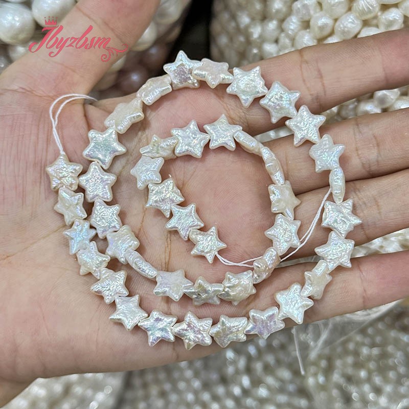 10-12mm Natural Freshwater Pea - огляд і ціна Natural Freshwater Pearl Strand Loose Beads