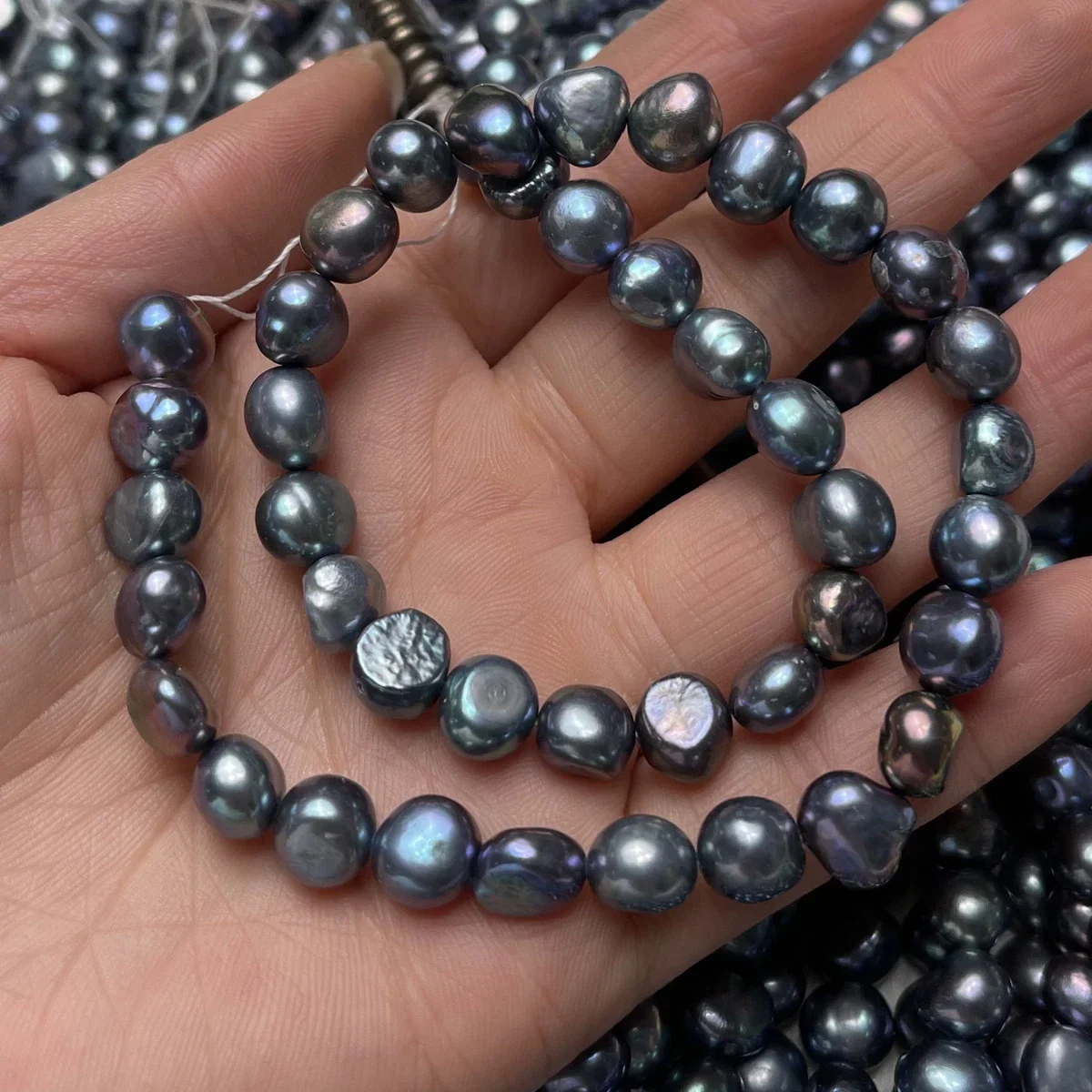 4A Premium 10-11mm White round - огляд і ціна Natural Freshwater Pearl Strand Loose Beads