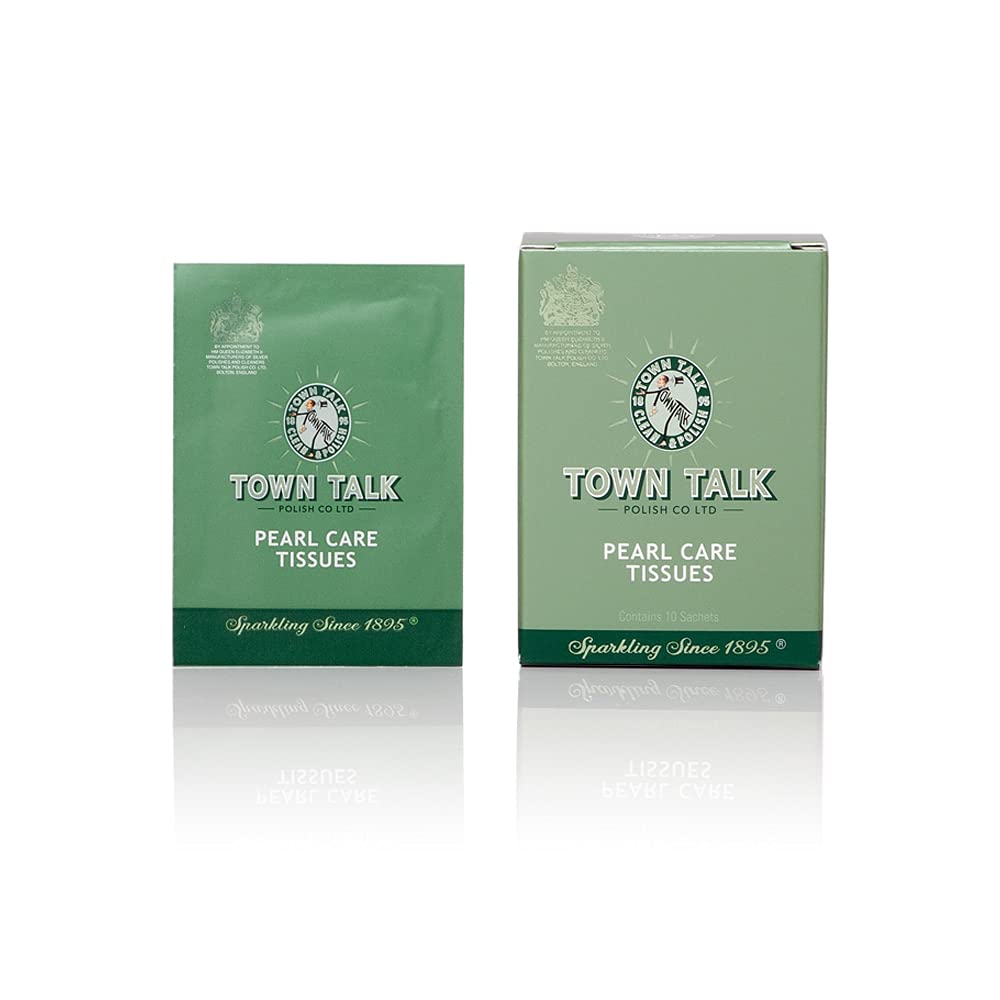 Town Talk Pearl Jewelry Care W - огляд і ціна Pearl Luster Cleaning Cloth Care Kit