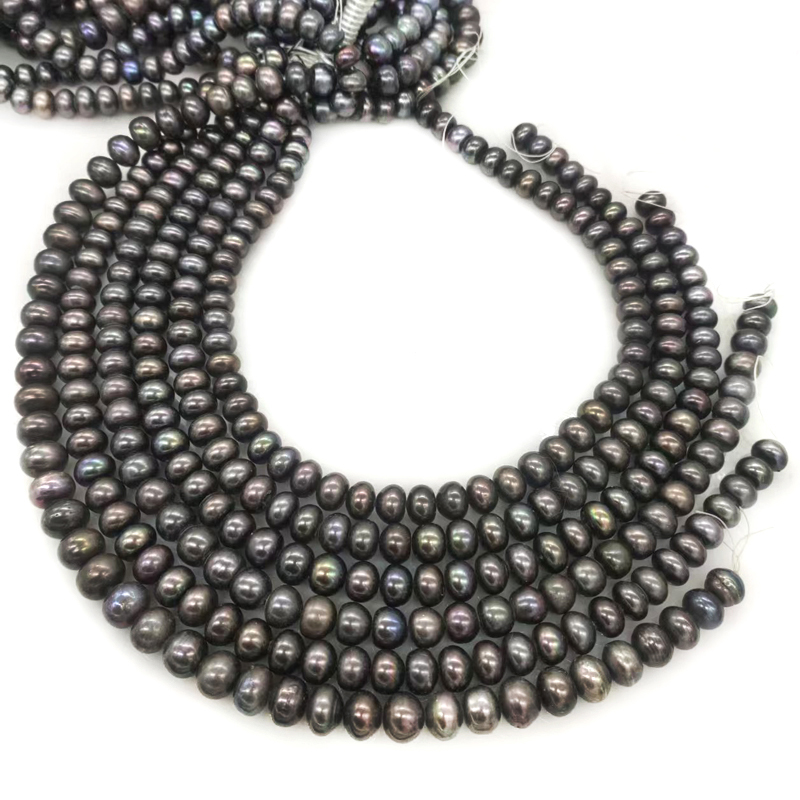 Wholesale 16 inches 10-11mm Bl - огляд і ціна Natural Freshwater Pearl Strand Loose Beads