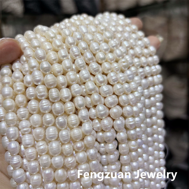 AA Medium Quality Natural Fres - огляд і ціна Natural Freshwater Pearl Strand Loose Beads