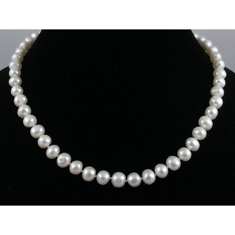 8-9mm Cultured Pearl Necklace  - огляд і ціна Freshwater Cultured Pearl Necklace 8-9Mm
