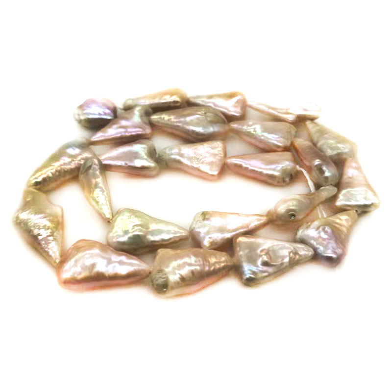 16 inches 11x17mm Natural Lave - огляд і ціна Natural Freshwater Pearl Strand Loose Beads
