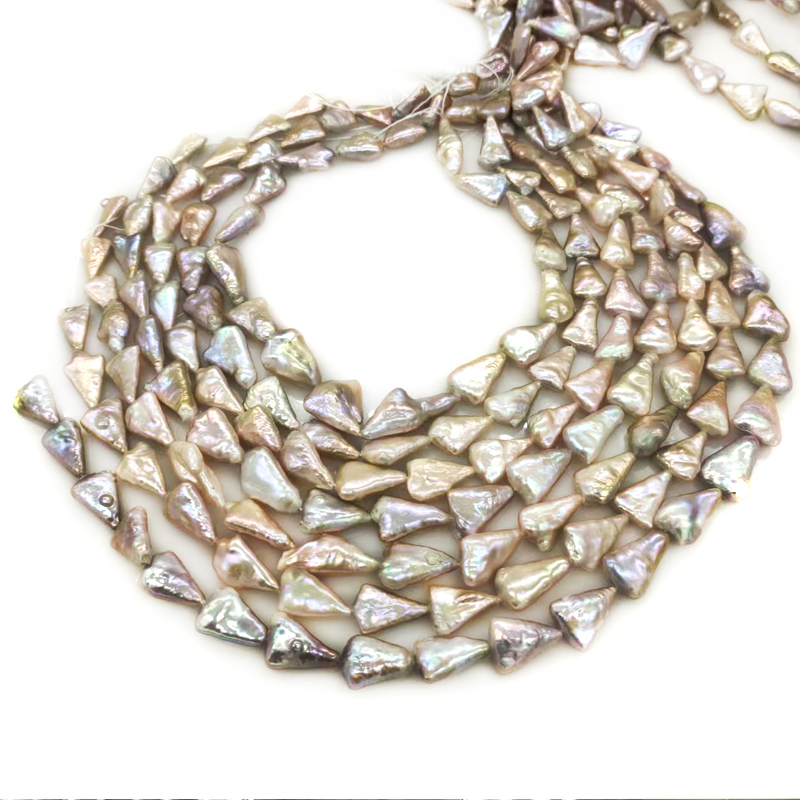 16 inches 11x17mm Natural Lave - огляд і ціна Natural Freshwater Pearl Strand Loose Beads