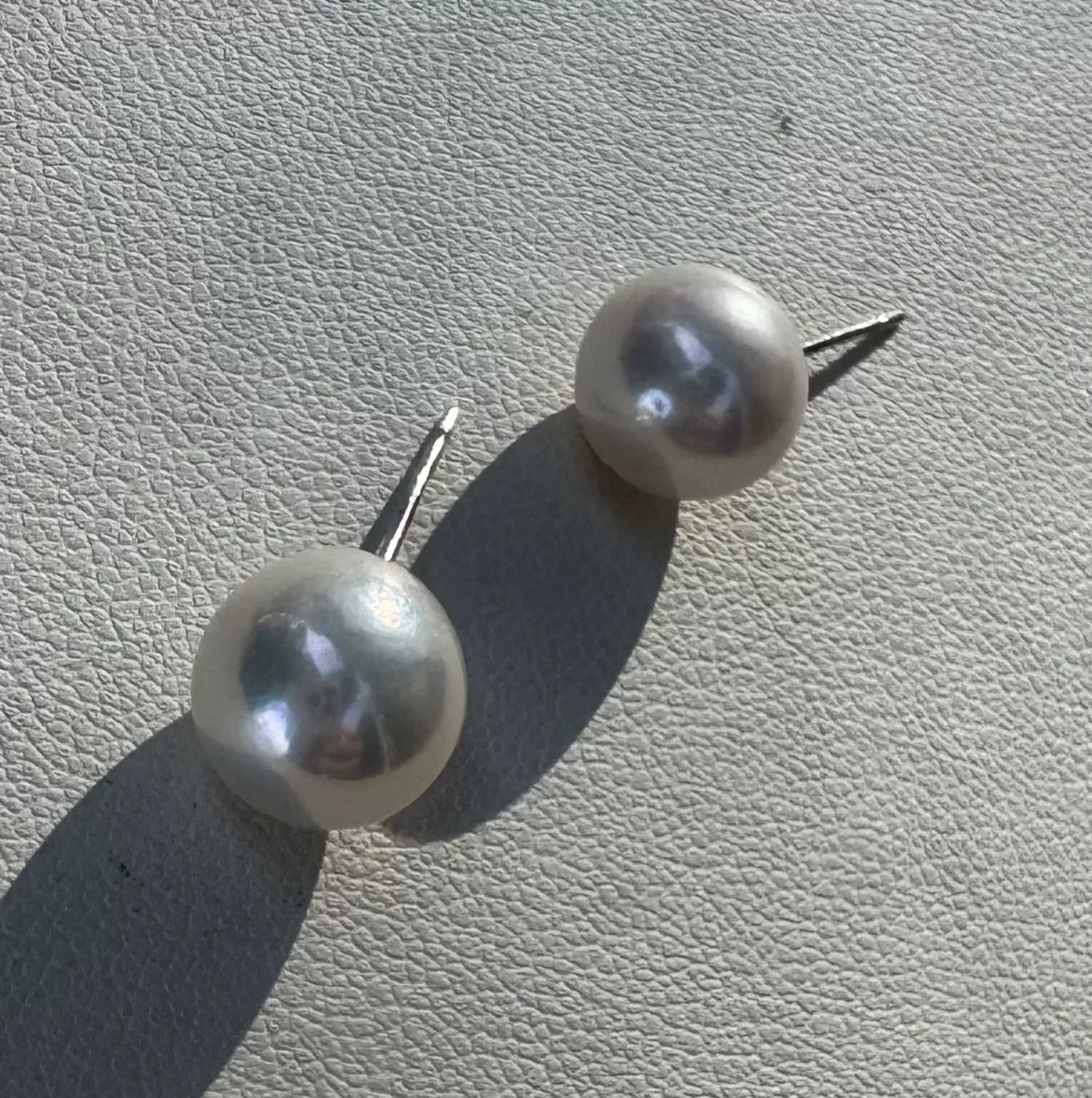 Gorgeous jewelry earrings AAAA - огляд і ціна Akoya Pearl Stud Earrings Sterling Silver