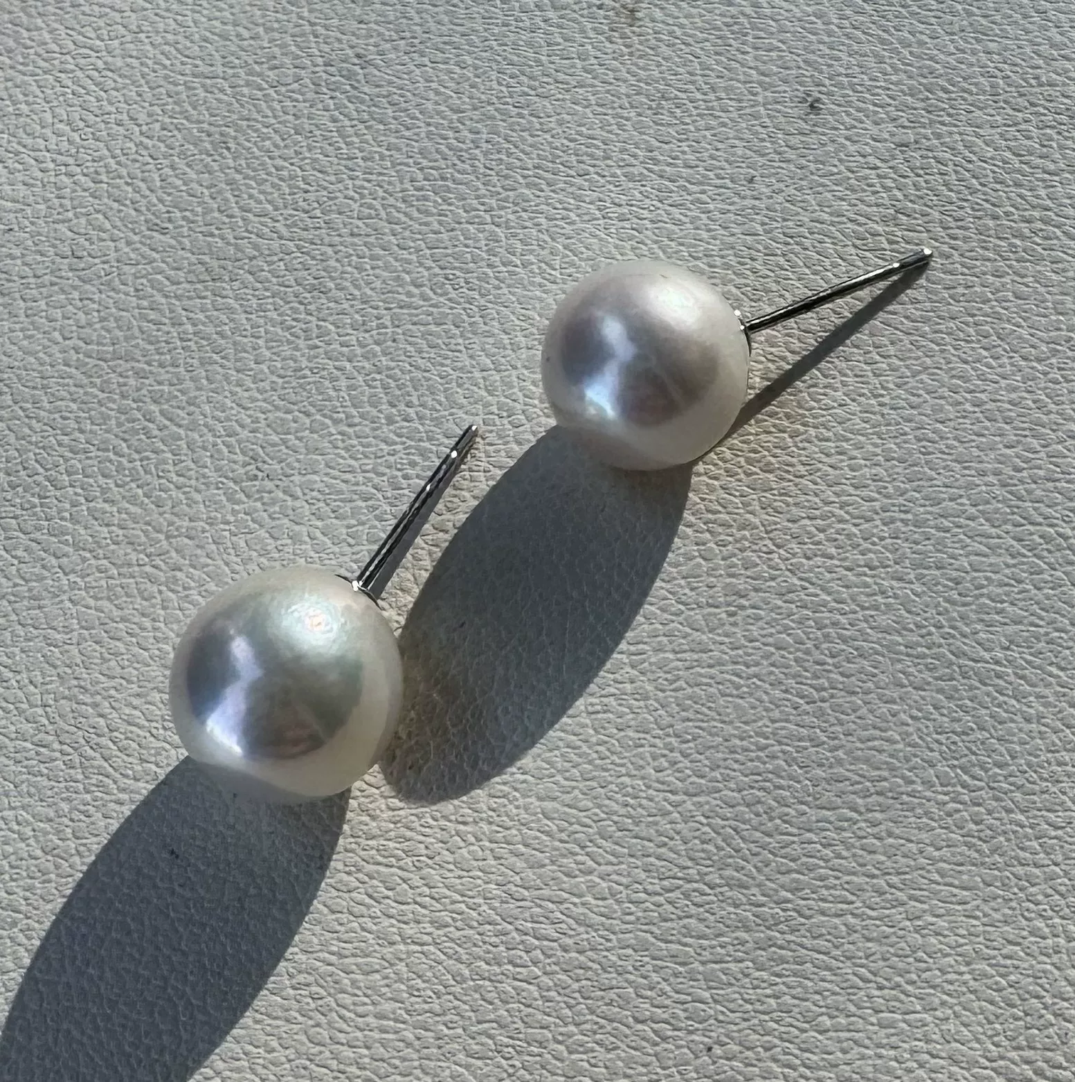 Gorgeous jewelry earrings AAAA - огляд і ціна Akoya Pearl Stud Earrings Sterling Silver