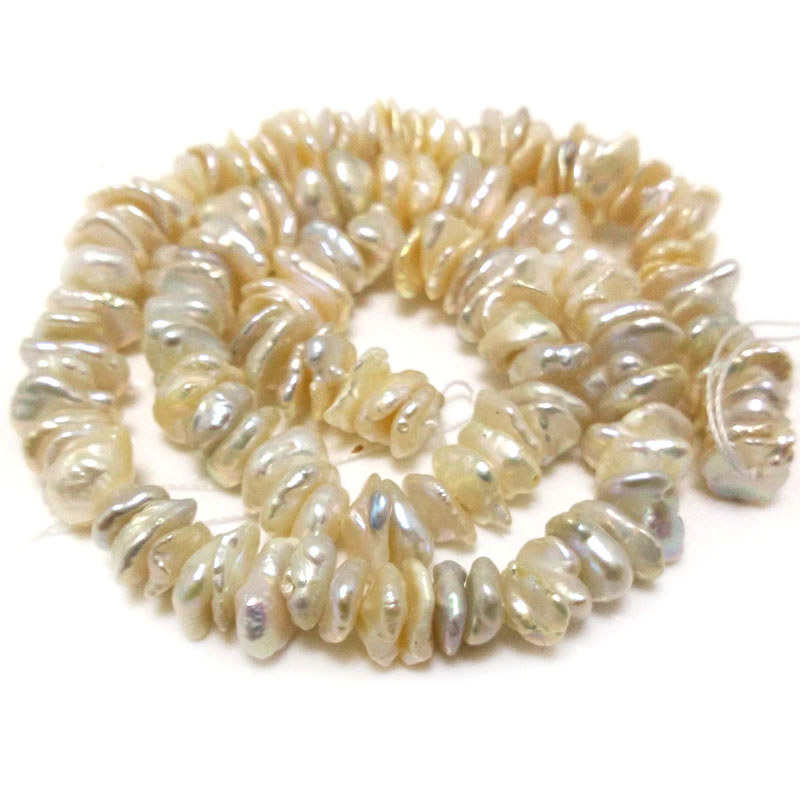 16 inches 8-13mm Natural Laven - огляд і ціна Natural Freshwater Pearl Strand Loose Beads