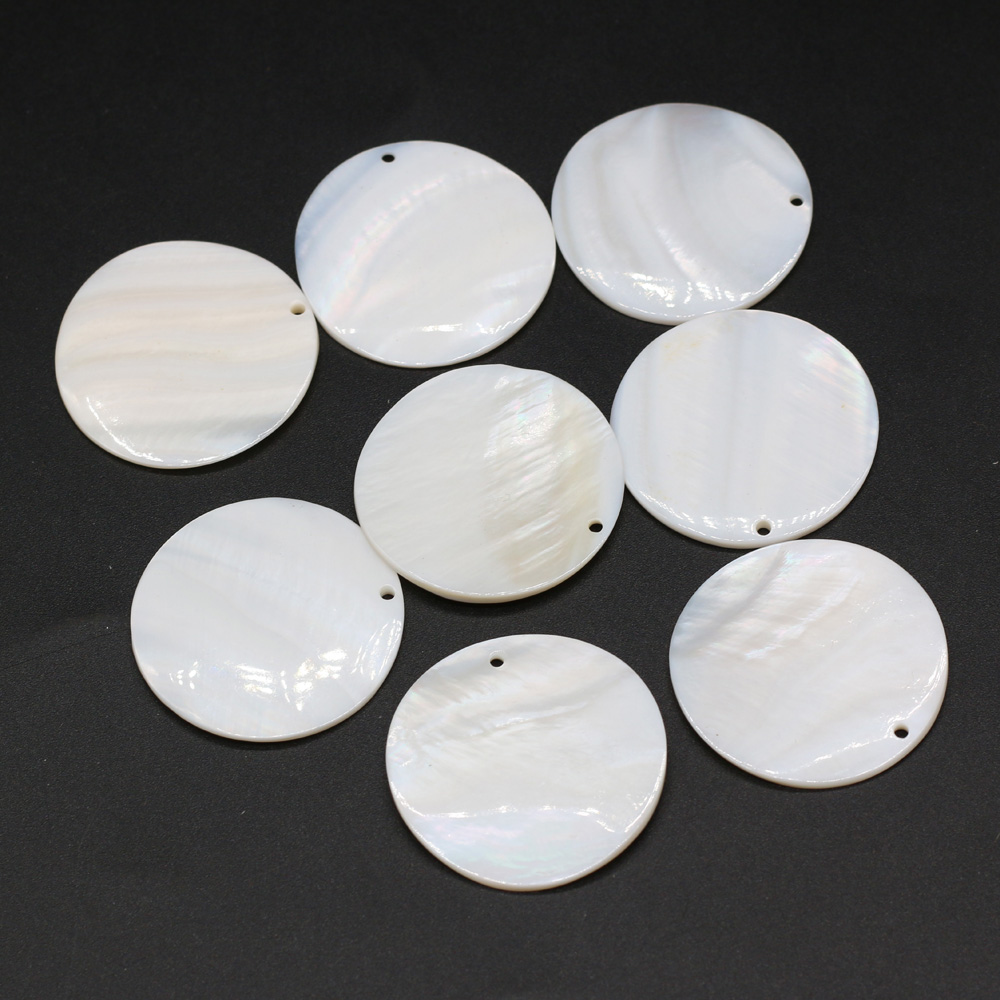 10PC Natural Mother of Pearl S - огляд і ціна Mother Of Pearl Shell Pendant Necklace