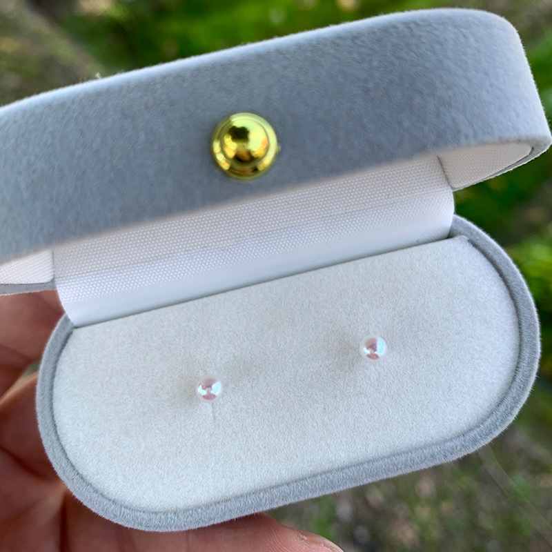 Natural freshwater akoya pearl - огляд і ціна Akoya Pearl Stud Earrings Sterling Silver