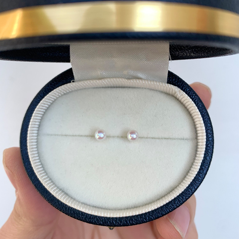 Natural freshwater akoya pearl - огляд і ціна Akoya Pearl Stud Earrings Sterling Silver