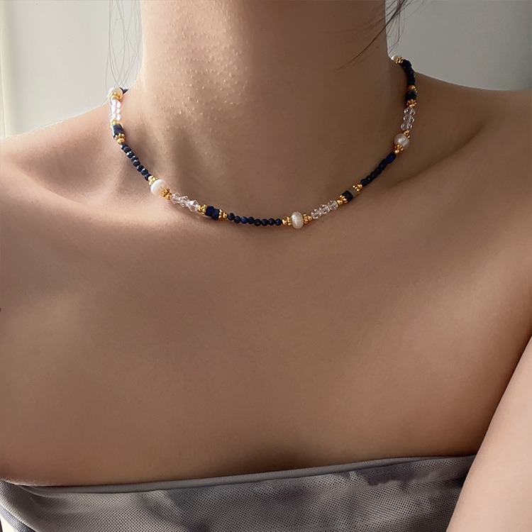 New Design 100% Natural Freshw - огляд і ціна Baroque Pearl Pendant Necklace Gold
