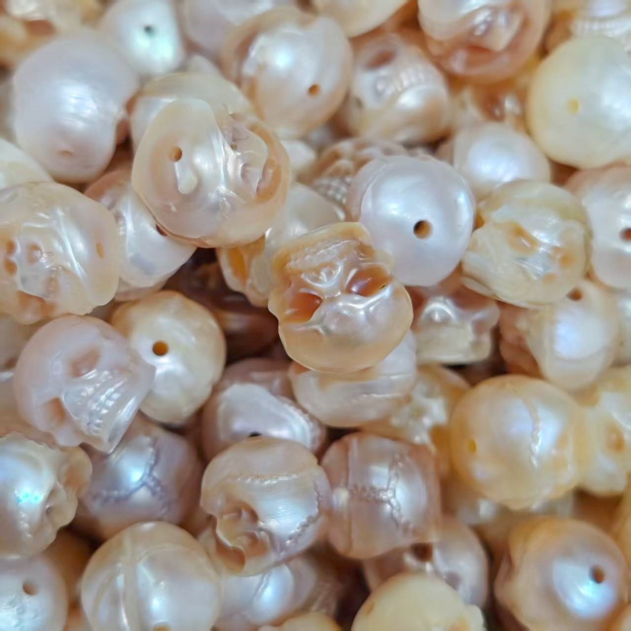 5 pcs Natural cultured pearl c - огляд і ціна Freshwater Cultured Pearl Necklace 8-9Mm