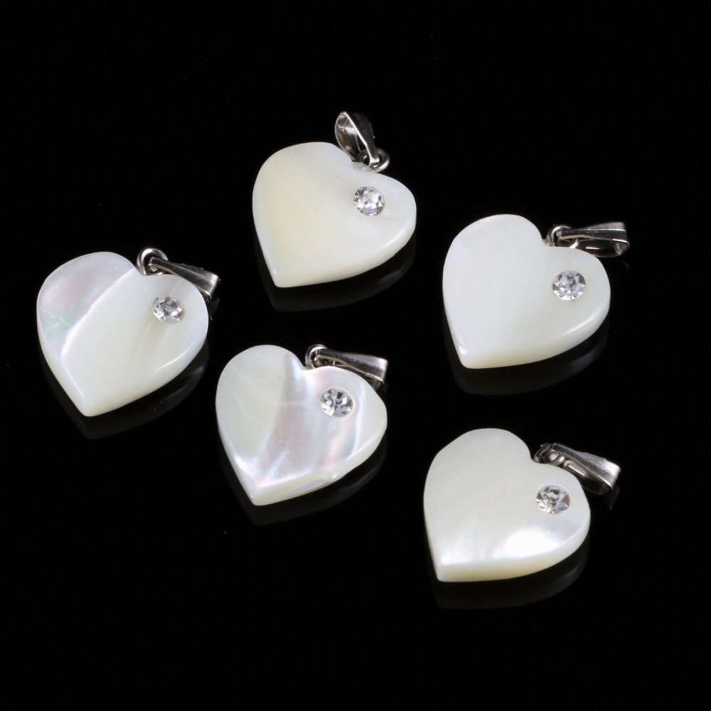Natural white Shell Pendants M - огляд і ціна Mother Of Pearl Shell Pendant Necklace