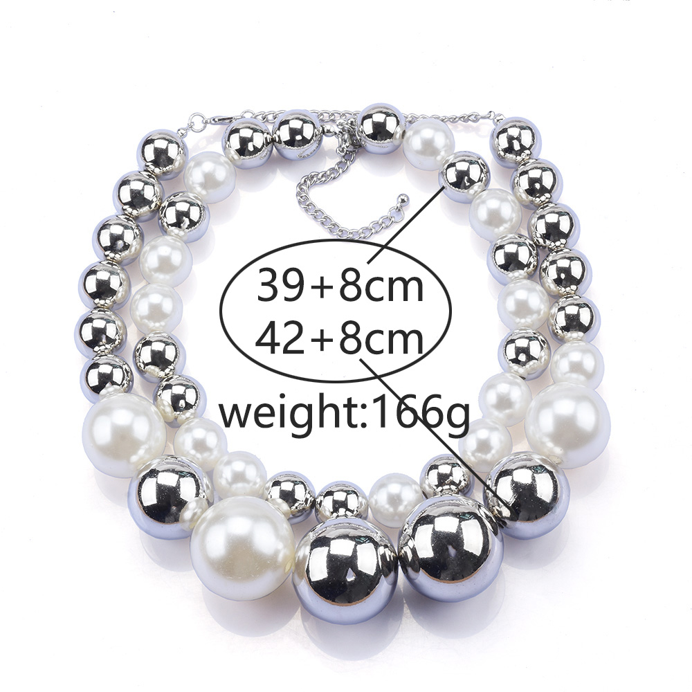 2026 New Fashion Double Layer  - огляд і ціна Silver Bead Clasps For Pearl Necklace