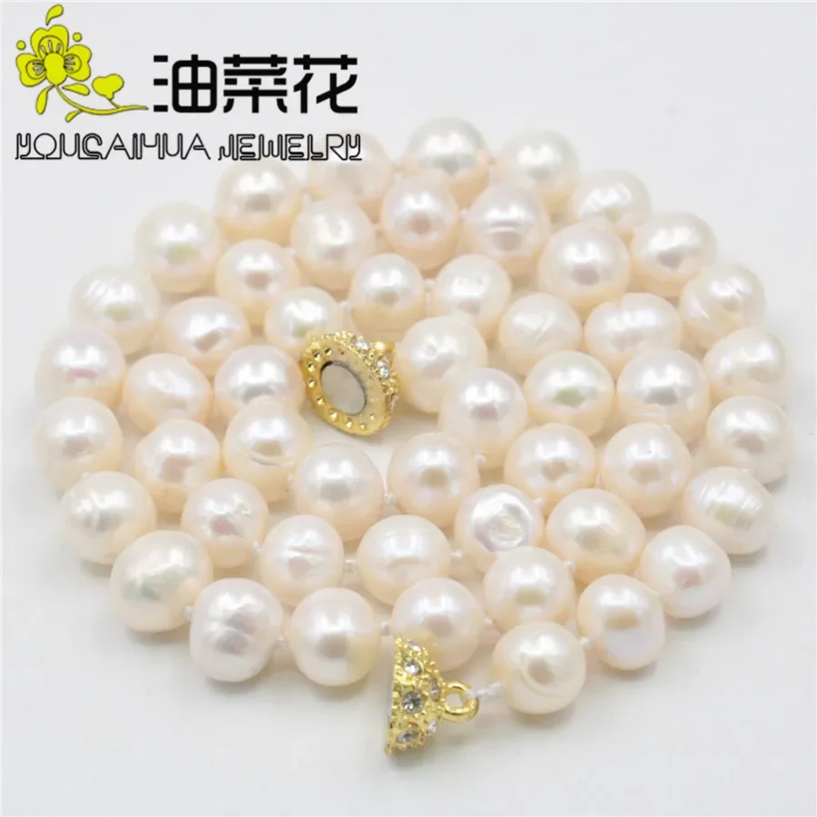 Hot New Charming Beautiful Fas - огляд і ціна Freshwater Cultured Pearl Necklace 8-9Mm