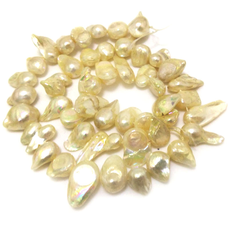 16 inches 11-13mm Red Natural  - огляд і ціна Natural Freshwater Pearl Strand Loose Beads