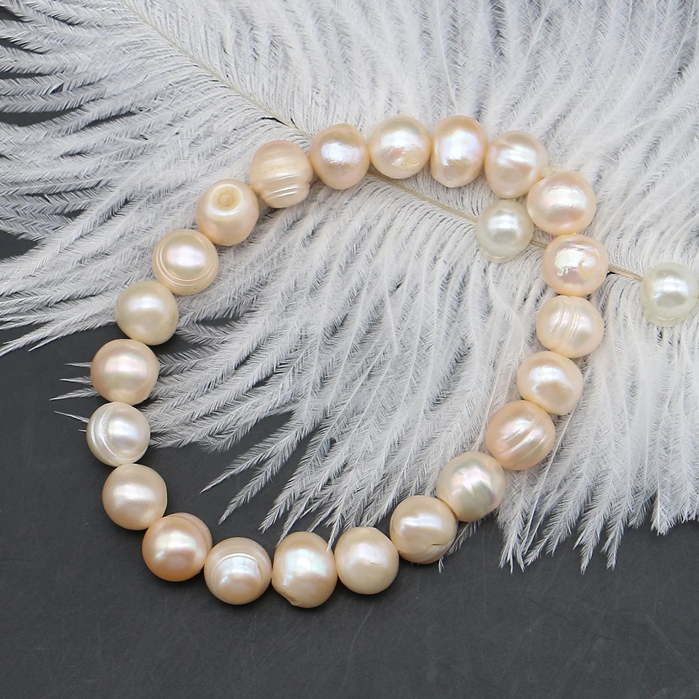 Natural Freshwater Screw Pearl - огляд і ціна Natural Freshwater Pearl Strand Loose Beads