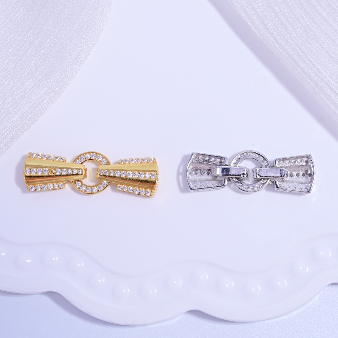 S925 Sterling Silver Multi - r - огляд і ціна Silver Bead Clasps For Pearl Necklace