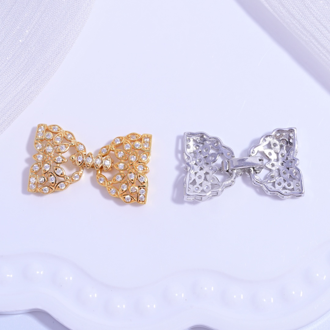 S925 Sterling Silver Multi - r - огляд і ціна Silver Bead Clasps For Pearl Necklace