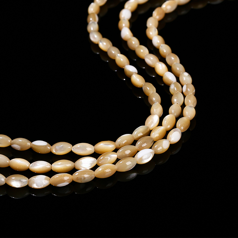 7*4mm Natural White Shell Rice - огляд і ціна Mother Of Pearl Shell Pendant Necklace