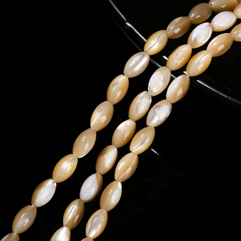 7*4mm Natural White Shell Rice - огляд і ціна Mother Of Pearl Shell Pendant Necklace