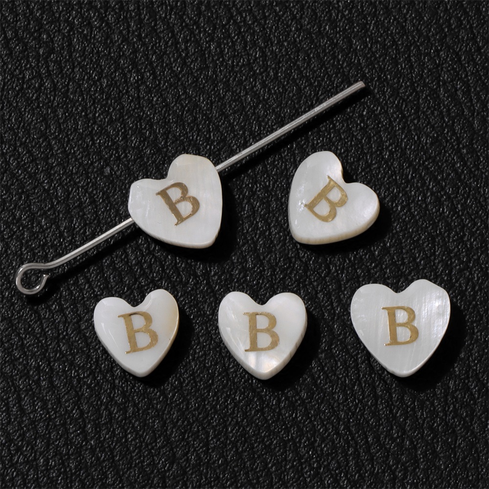 Love Heart Natural Shell Beads - огляд і ціна Mother Of Pearl Shell Pendant Necklace