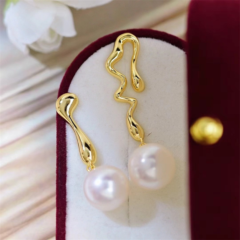 huge  AAAA 9-10mm 10-11mm 11-1 - огляд і ціна Akoya Pearl Stud Earrings Sterling Silver